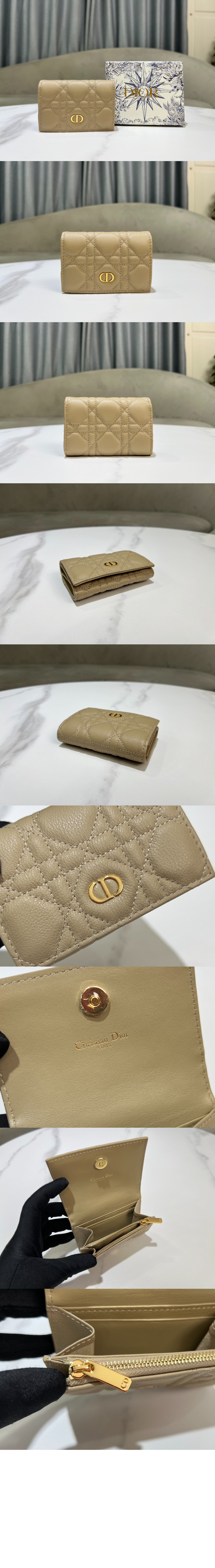 미러급레플리카사이트 | 명품레플리카 전문 쇼핑몰  | 퍼스트원 - Dior Caro Glycine 지갑 S5132 > 디올