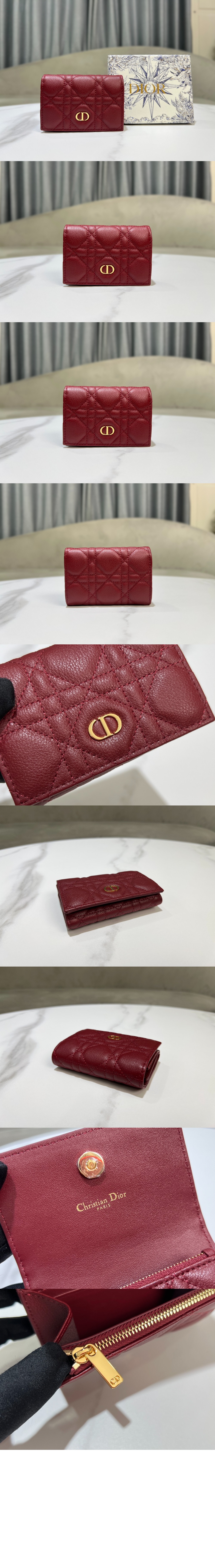 미러급레플리카사이트 | 명품레플리카 전문 쇼핑몰  | 퍼스트원 - Dior Caro Glycine 지갑 S5132 > 디올