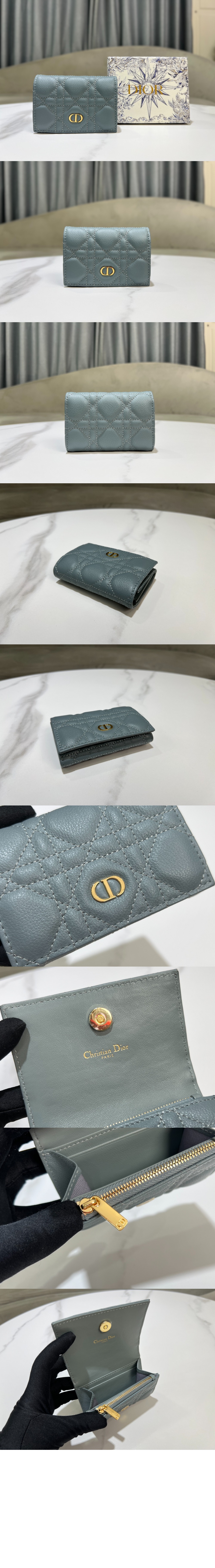 미러급레플리카사이트 | 명품레플리카 전문 쇼핑몰  | 퍼스트원 - Dior Caro Glycine 지갑 S5132 > 디올