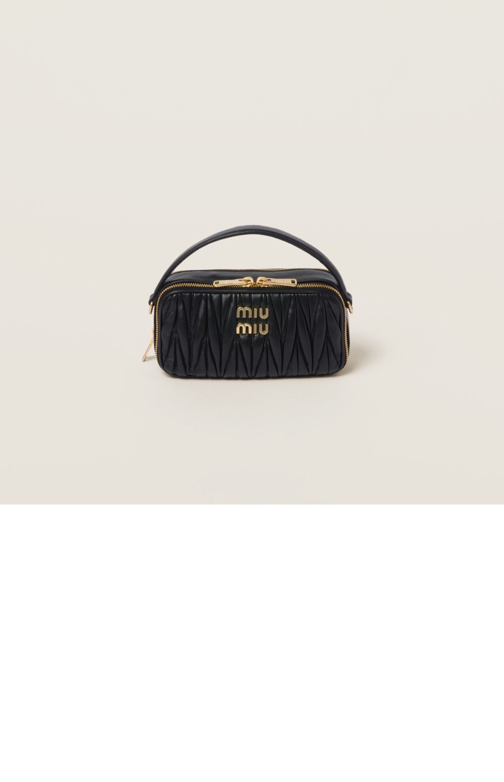 미러급레플리카사이트 | 명품레플리카 전문 쇼핑몰  | 퍼스트원 - 마테라쎄 나파 가죽 숄더백 5BH229 > 미우미우