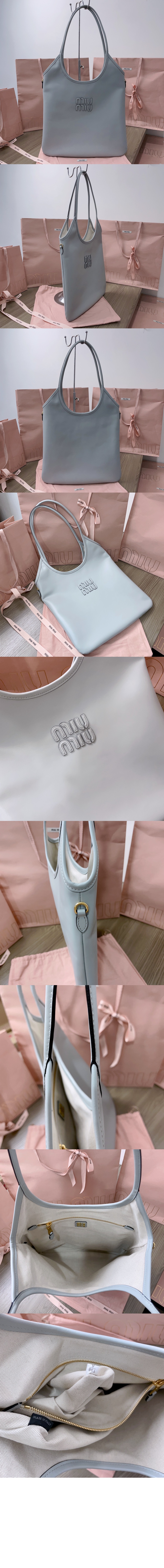 미러급레플리카사이트 | 명품레플리카 전문 쇼핑몰  | 퍼스트원 - 가죽 토트백 5BG231 > 미우미우