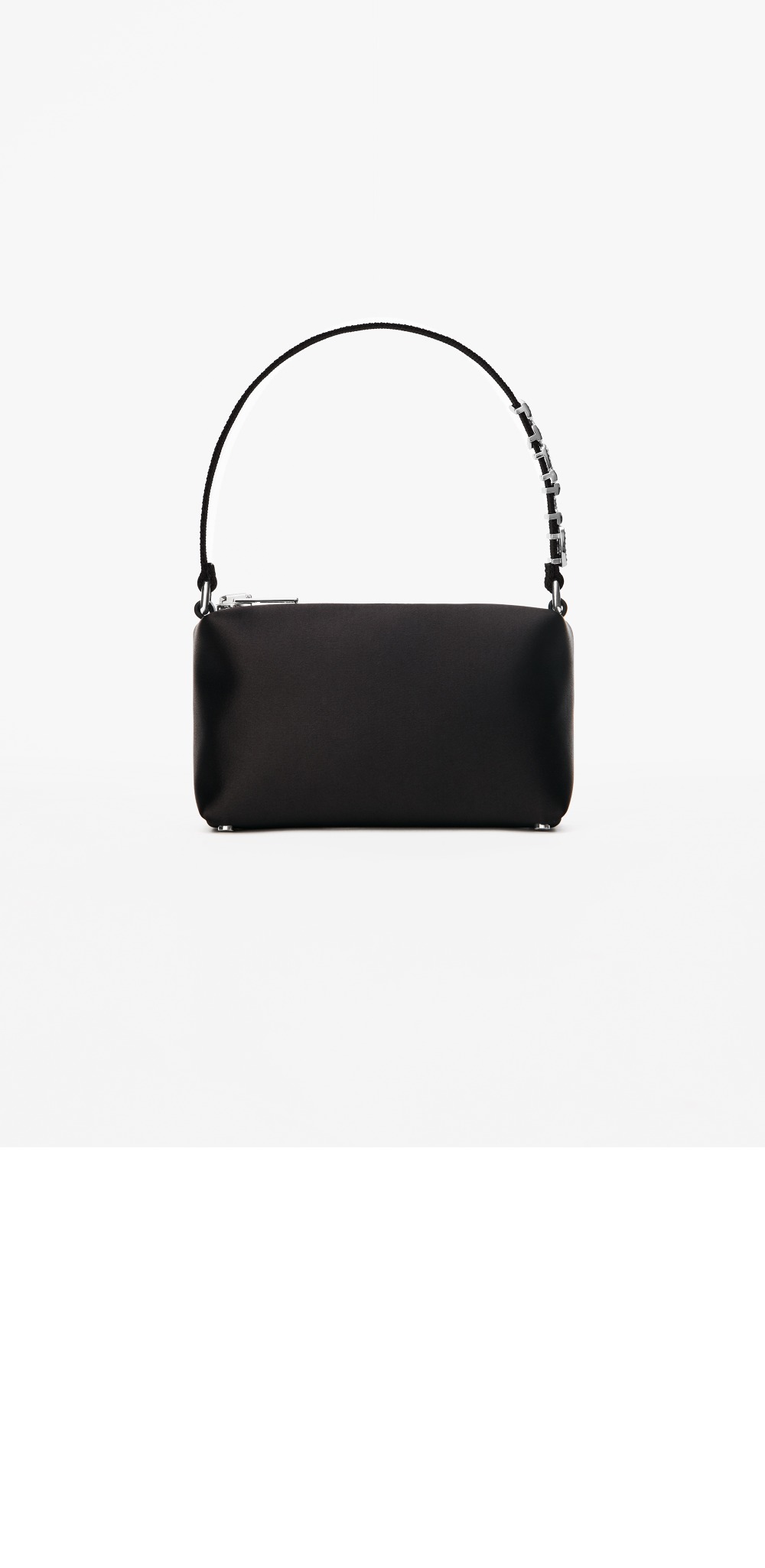 미러급레플리카사이트 | 명품레플리카 전문 쇼핑몰  | 퍼스트원 - 크리스탈 로고 장식 새틴 클러치 20121P > 알렉산더왕