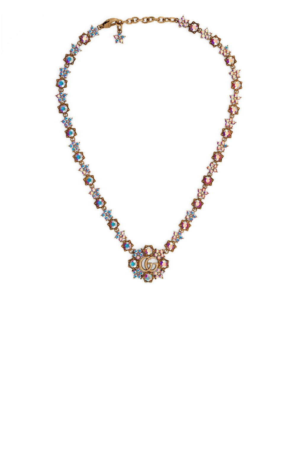 미러급레플리카사이트 | 명품레플리카 전문 쇼핑몰  | 퍼스트원 - 크리스털 꽃 목걸이 753805 > 구찌