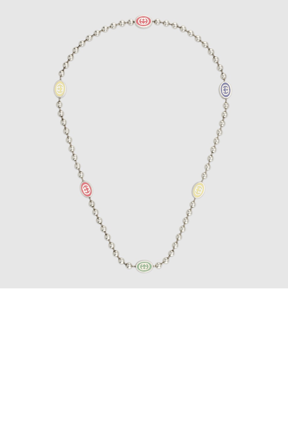 미러급레플리카사이트 | 명품레플리카 전문 쇼핑몰  | 퍼스트원 - 인터로킹 G 볼 체인 목걸이 753448 > 구찌