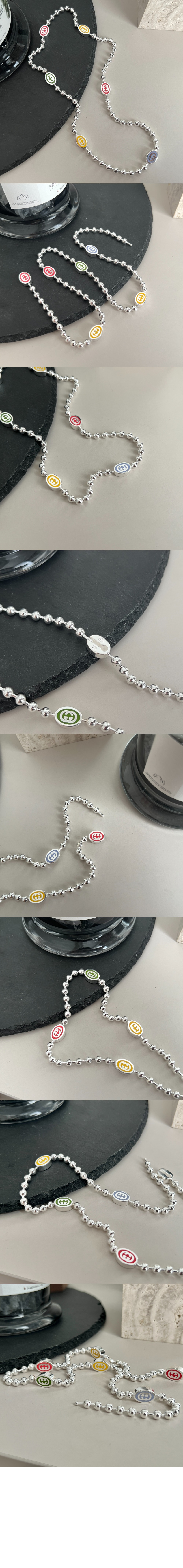 미러급레플리카사이트 | 명품레플리카 전문 쇼핑몰  | 퍼스트원 - 인터로킹 G 볼 체인 목걸이 753448 > 구찌