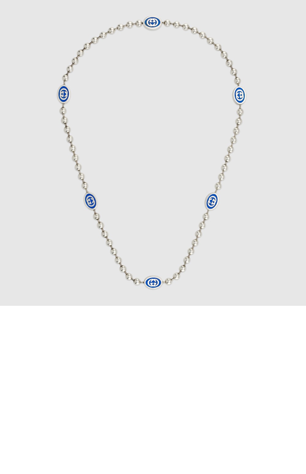 미러급레플리카사이트 | 명품레플리카 전문 쇼핑몰  | 퍼스트원 - 인터로킹 G 볼 체인 목걸이 753448 > 구찌