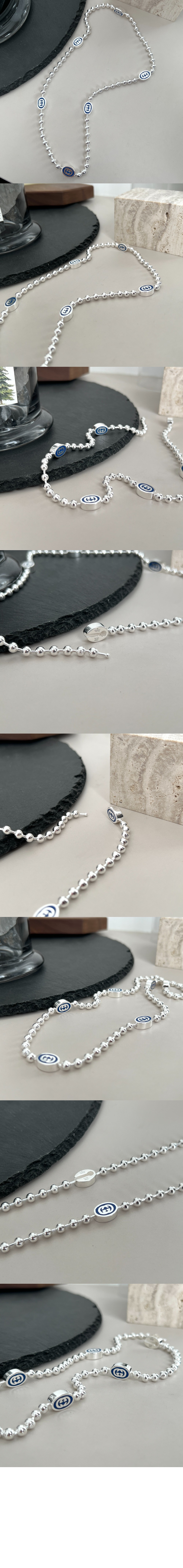 미러급레플리카사이트 | 명품레플리카 전문 쇼핑몰  | 퍼스트원 - 인터로킹 G 볼 체인 목걸이 753448 > 구찌