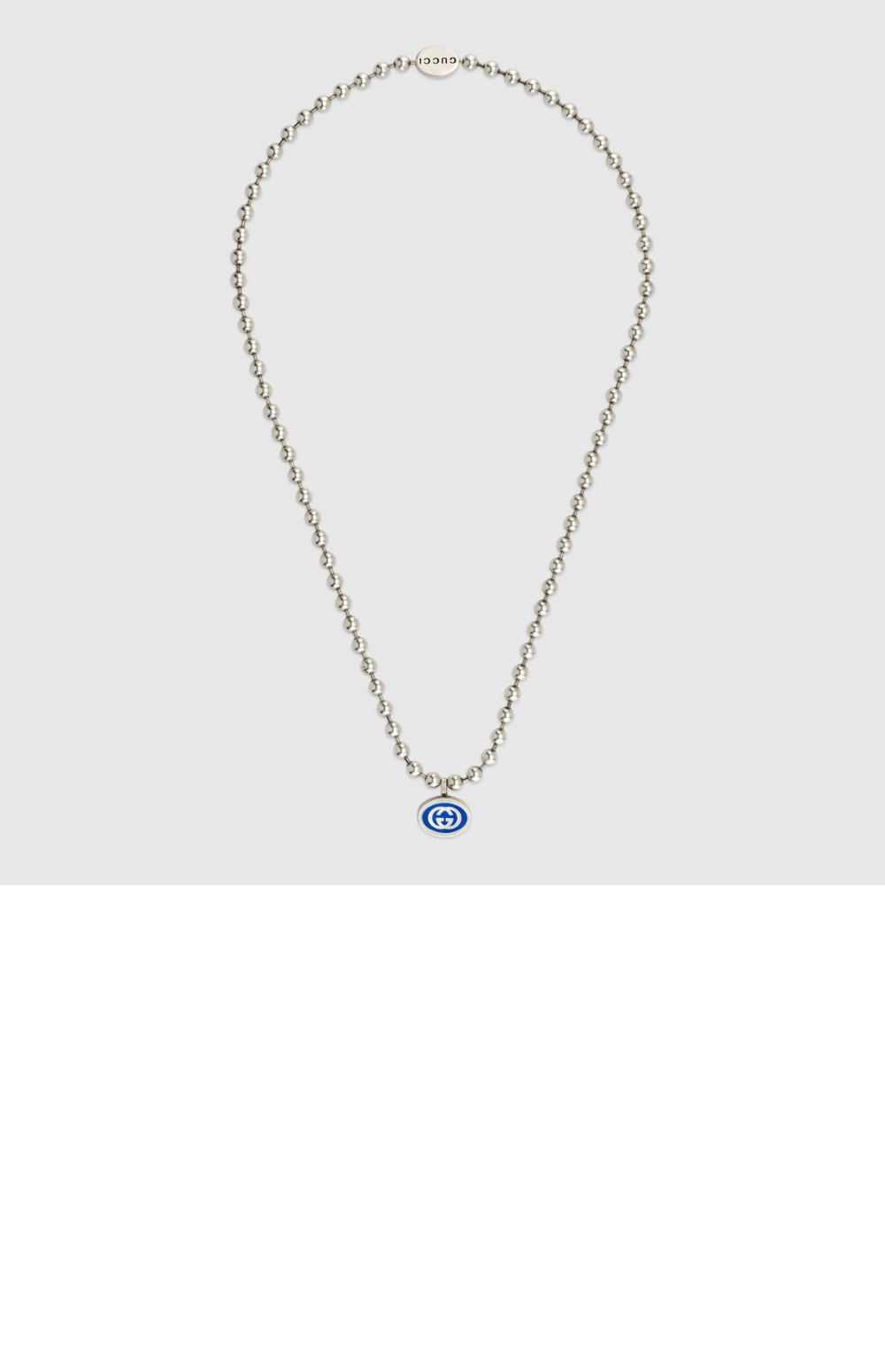 미러급레플리카사이트 | 명품레플리카 전문 쇼핑몰  | 퍼스트원 - 인터로킹 G 볼 체인 목걸이 753438 > 구찌