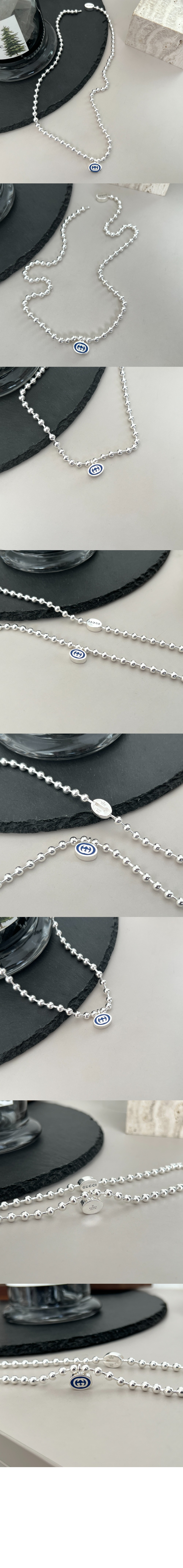 미러급레플리카사이트 | 명품레플리카 전문 쇼핑몰  | 퍼스트원 - 인터로킹 G 볼 체인 목걸이 753438 > 구찌