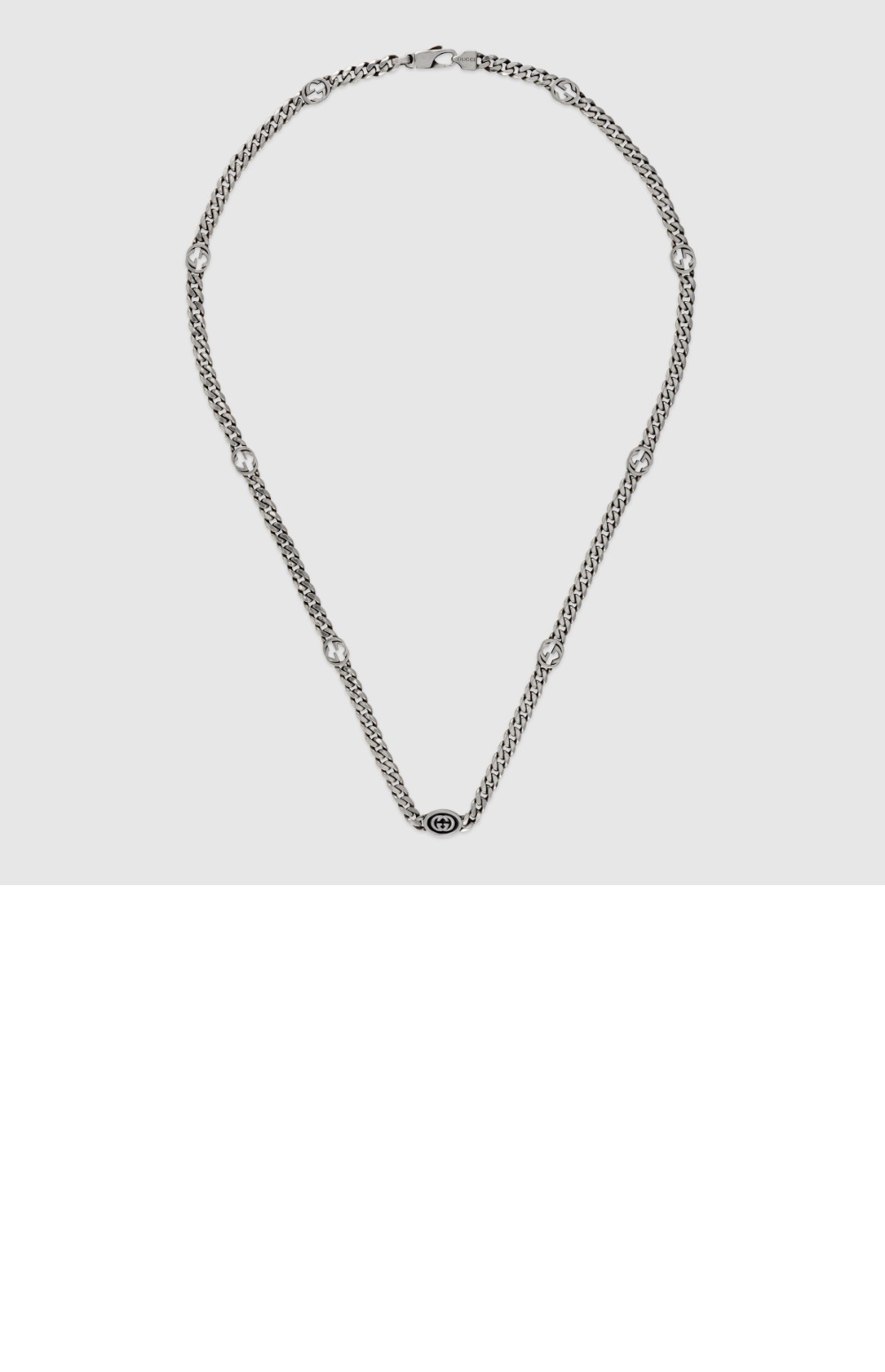 미러급레플리카사이트 | 명품레플리카 전문 쇼핑몰  | 퍼스트원 - 씬 인터로킹 G 목걸이 678661 > 구찌