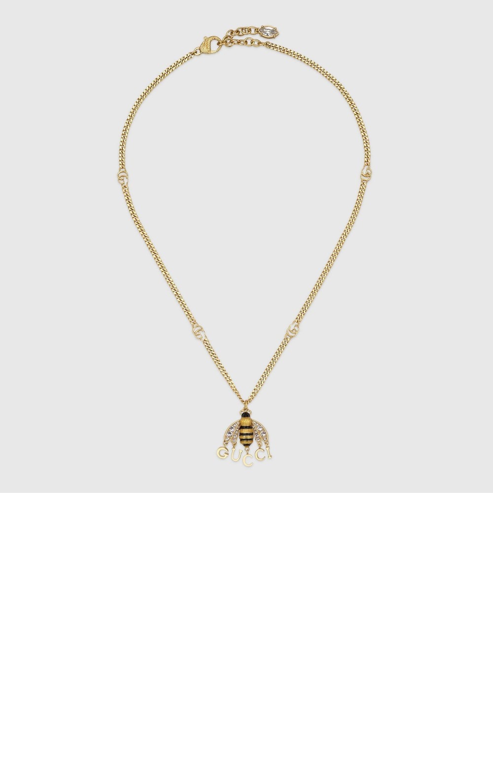 미러급레플리카사이트 | 명품레플리카 전문 쇼핑몰  | 퍼스트원 - 체인 벌 펜던트 목걸이 679011 > 구찌