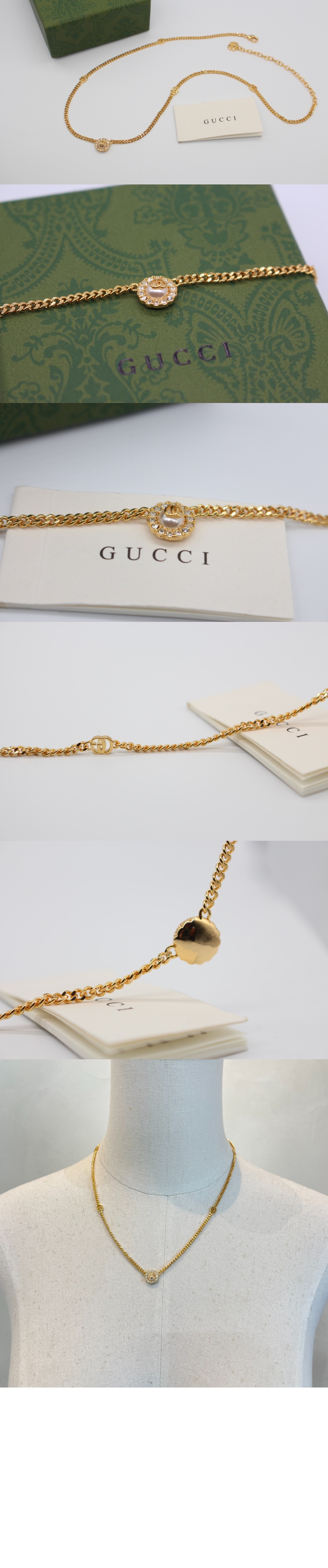 미러급레플리카사이트 | 명품레플리카 전문 쇼핑몰  | 퍼스트원 - gg 마몬트 더블 플라워 목걸이 702568 > 구찌