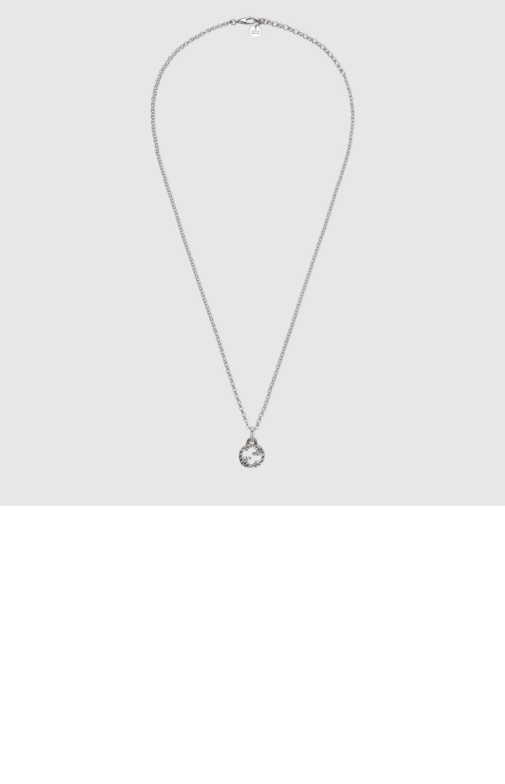 미러급레플리카사이트 | 명품레플리카 전문 쇼핑몰  | 퍼스트원 - 인터로킹 G 펜던트 목걸이 455535 > 구찌