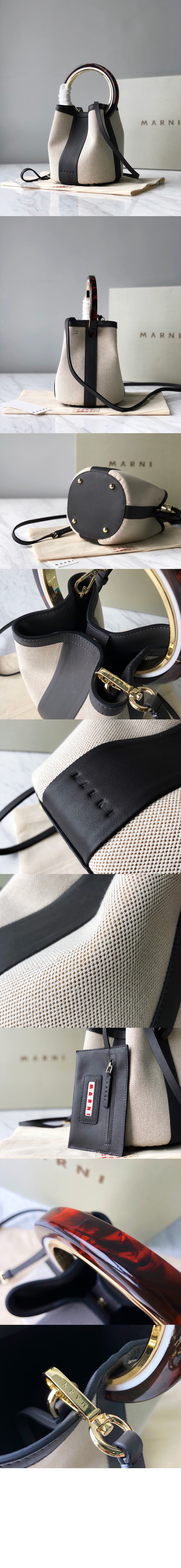 미러급레플리카사이트 | 명품레플리카 전문 쇼핑몰  | 퍼스트원 - 파니에 캔버스 토트백 > 마르니