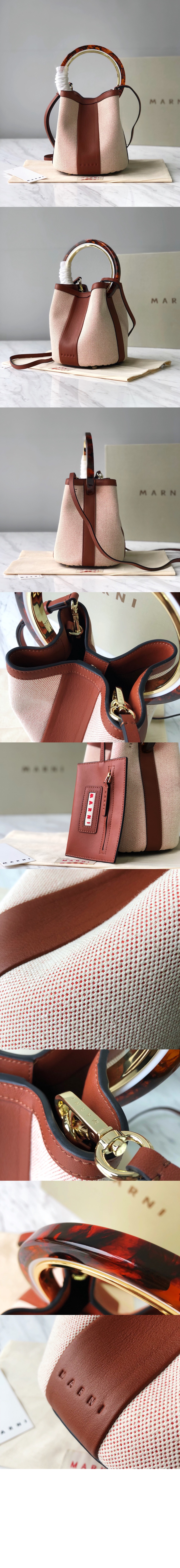 미러급레플리카사이트 | 명품레플리카 전문 쇼핑몰  | 퍼스트원 - 파니에 캔버스 토트백 > 마르니