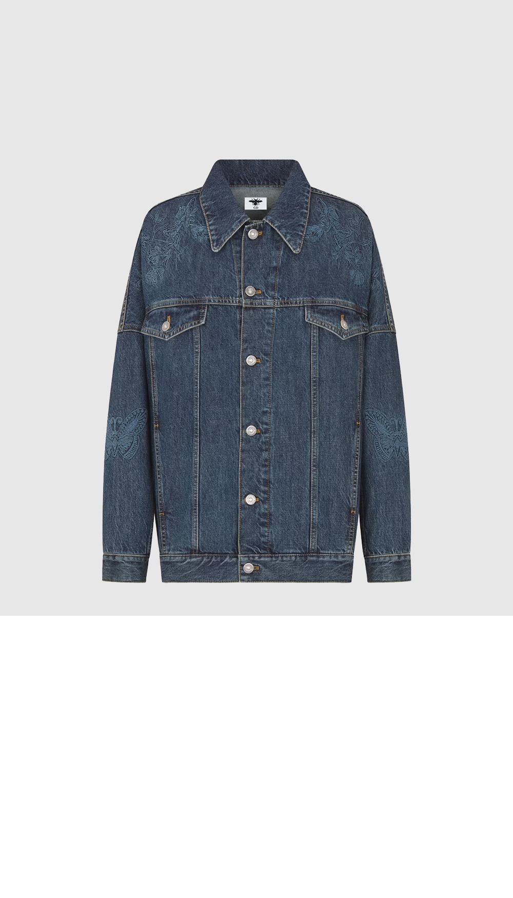 미러급레플리카사이트 | 명품레플리카 전문 쇼핑몰  | 퍼스트원 - 로고 쇼트 데님 재킷 > 디올