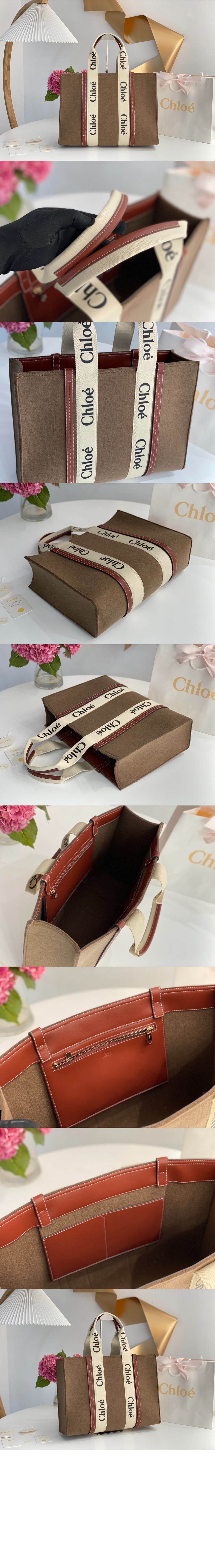 미러급레플리카사이트 | 명품레플리카 전문 쇼핑몰  | 퍼스트원 - 우디 토트백 라지 WS382 > 끌로에