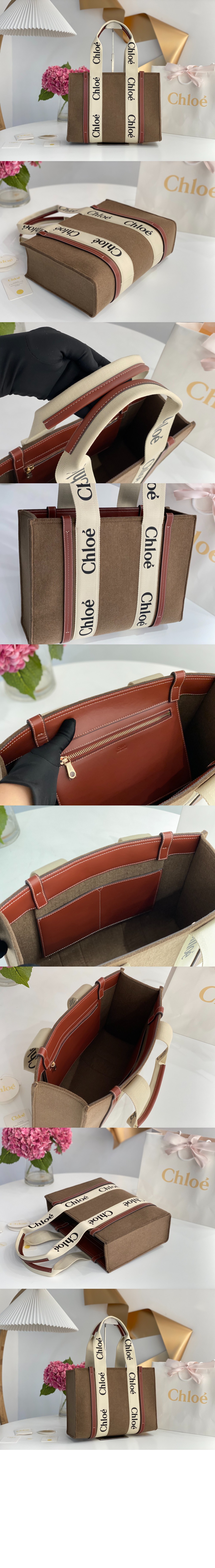 미러급레플리카사이트 | 명품레플리카 전문 쇼핑몰  | 퍼스트원 - 우디 토트백 미듐 WS383 > 끌로에