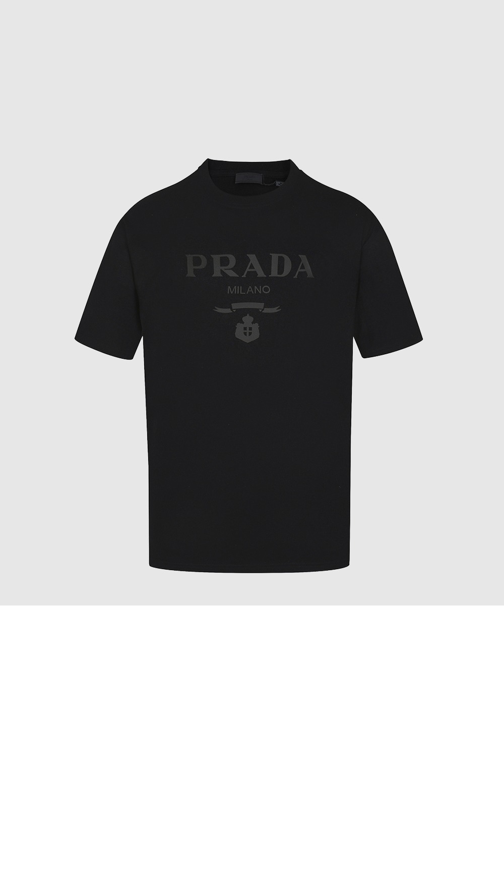 미러급레플리카사이트 | 명품레플리카 전문 쇼핑몰  | 퍼스트원 - 로고 프린트 반팔 > 프라다