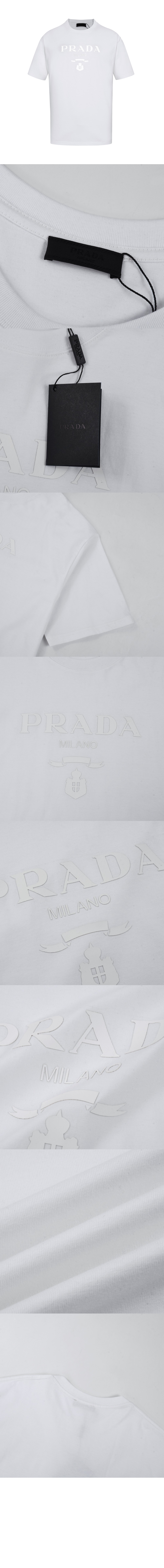 미러급레플리카사이트 | 명품레플리카 전문 쇼핑몰  | 퍼스트원 - 로고 프린트 반팔 > 프라다