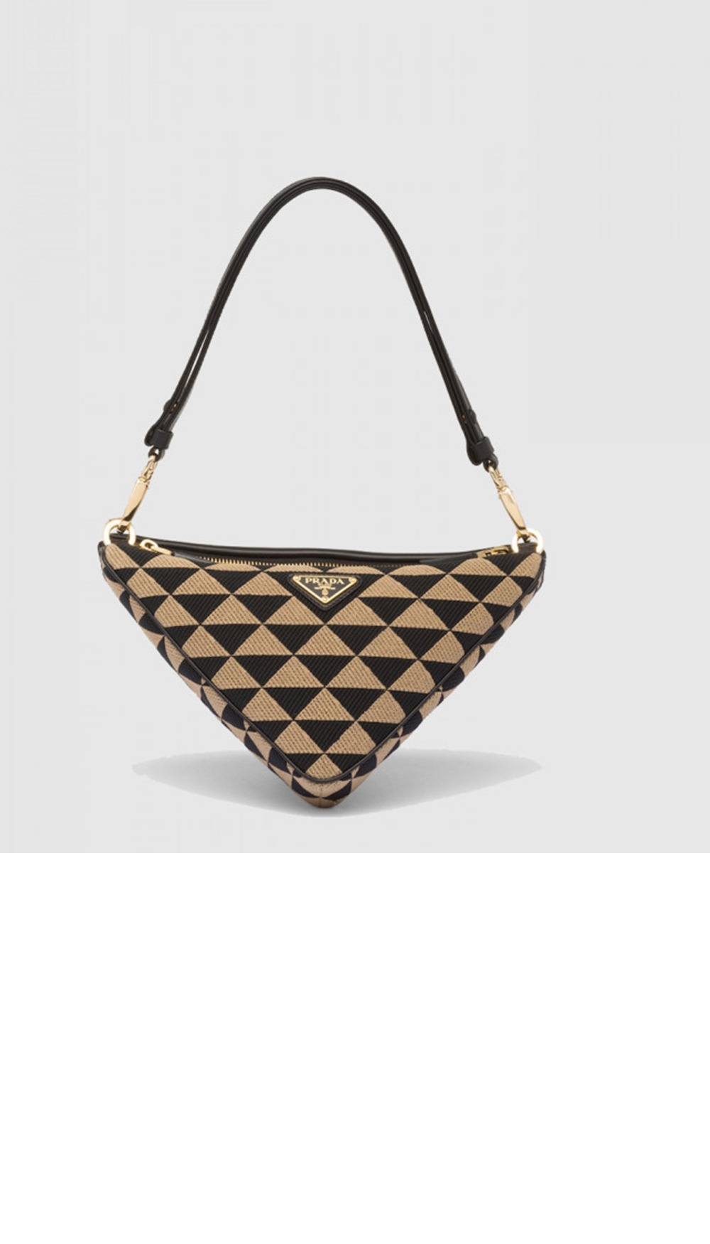 미러급레플리카사이트 | 명품레플리카 전문 쇼핑몰  | 퍼스트원 - 심볼 레더 패브릭 미니백 1BC176 > 프라다