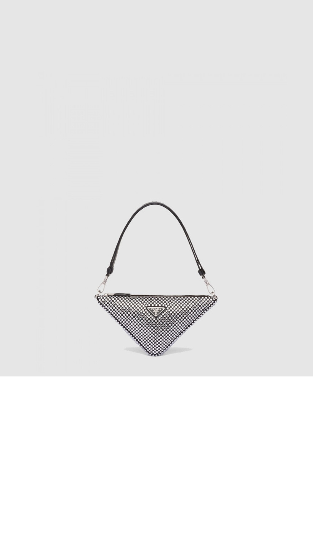 미러급레플리카사이트 | 명품레플리카 전문 쇼핑몰  | 퍼스트원 - 크리스탈 트라이앵글백 1BC190 > 프라다