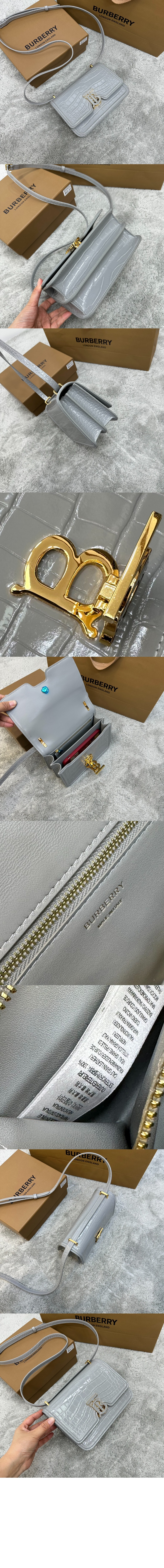 미러급레플리카사이트 | 명품레플리카 전문 쇼핑몰  | 퍼스트원 - 엠보싱 레더 스몰 TB 백 80582931 > 버버리