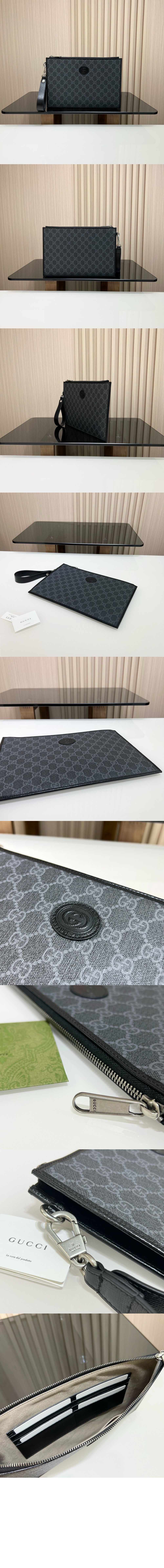 미러급레플리카사이트 | 명품레플리카 전문 쇼핑몰  | 퍼스트원 - 인터로킹 G 클러치 672953 > 구찌