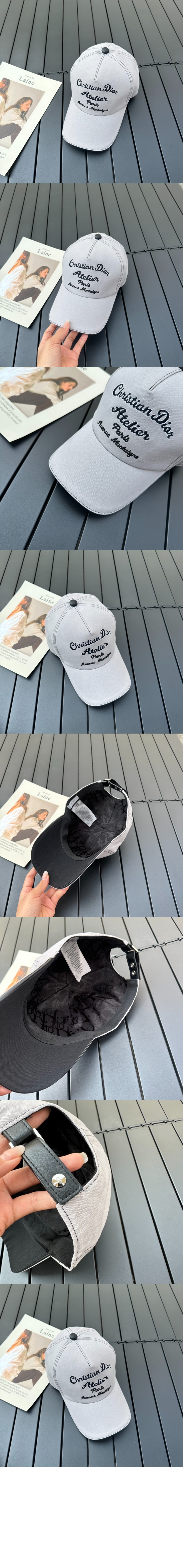 미러급레플리카사이트 | 명품레플리카 전문 쇼핑몰  | 퍼스트원 - 아뜰리에 자수 베이스볼 캡 243C9 > 디올