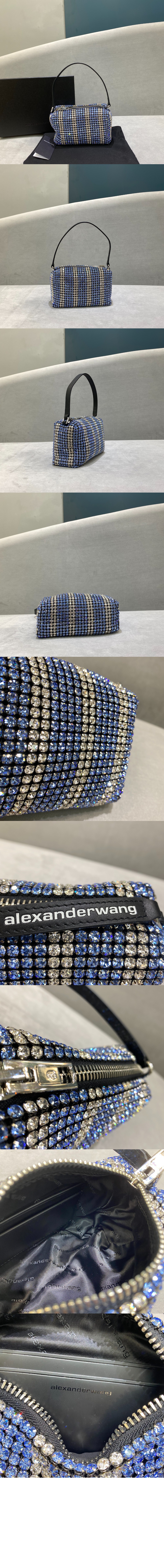 미러급레플리카사이트 | 명품레플리카 전문 쇼핑몰  | 퍼스트원 - 에어리스 라인스톤 메시 파우치 20C120 > 알렉산더왕