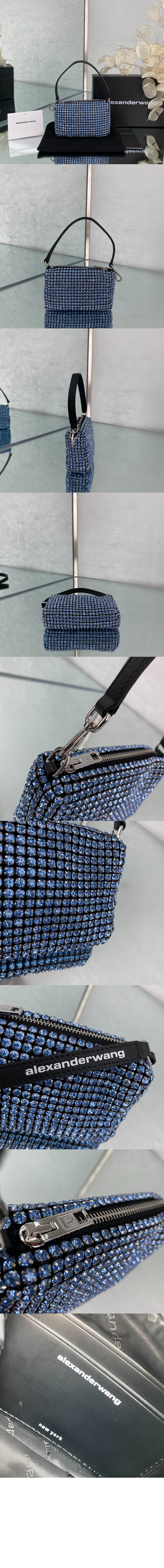 미러급레플리카사이트 | 명품레플리카 전문 쇼핑몰  | 퍼스트원 - 에어리스 라인스톤 메시 파우치 20122P > 알렉산더왕