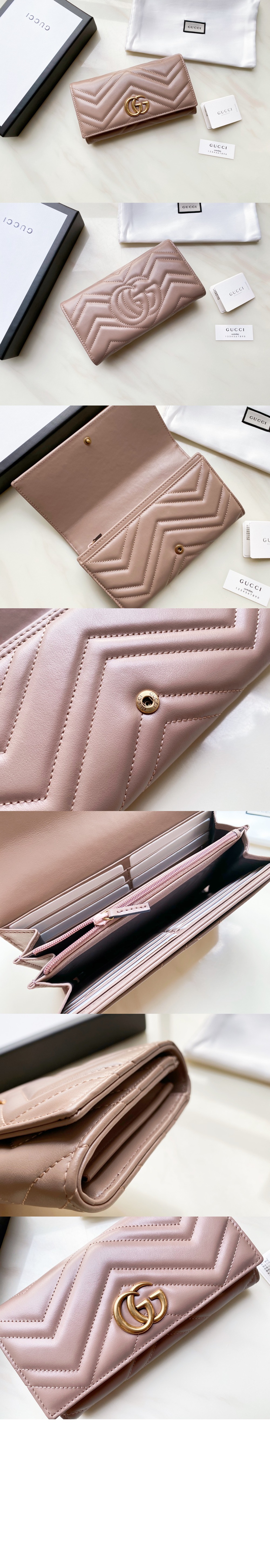 미러급레플리카사이트 | 명품레플리카 전문 쇼핑몰  | 퍼스트원 - GG 마몽 마틀라세 장지갑 ‎443436 > 구찌