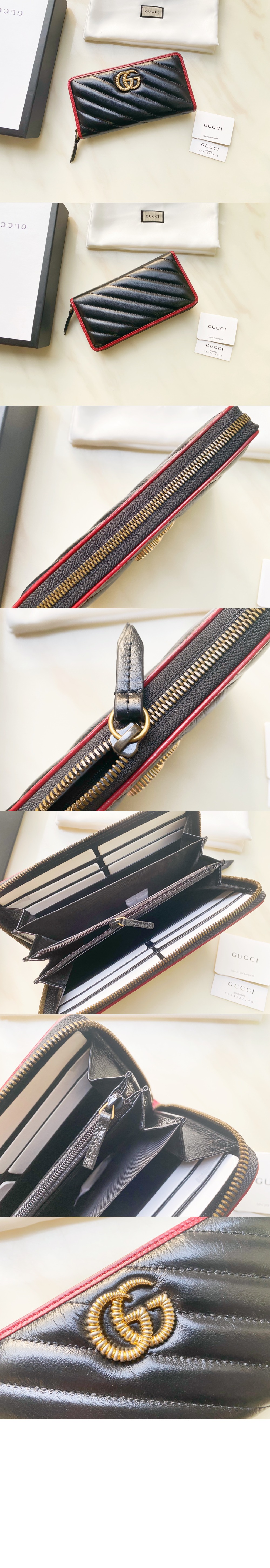미러급레플리카사이트 | 명품레플리카 전문 쇼핑몰  | 퍼스트원 - GG 마몽 아웃라인 지퍼월렛 573810 > 구찌