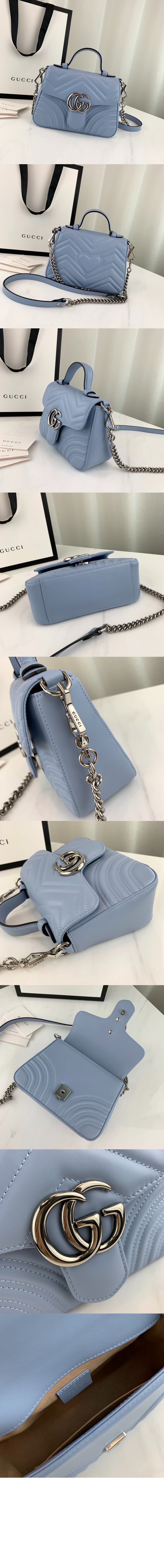 미러급레플리카사이트 | 명품레플리카 전문 쇼핑몰  | 퍼스트원 - GG 마몽 미니 탑핸들백 547260 > 구찌