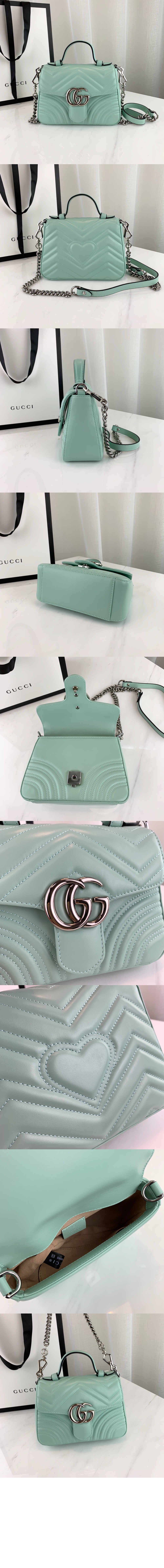 미러급레플리카사이트 | 명품레플리카 전문 쇼핑몰  | 퍼스트원 - GG 마몽 미니 탑핸들백 547260 > 구찌