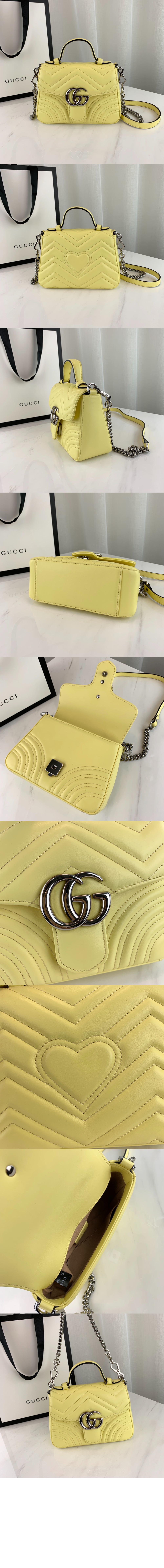 미러급레플리카사이트 | 명품레플리카 전문 쇼핑몰  | 퍼스트원 - GG 마몽 미니 탑핸들백 547260 > 구찌