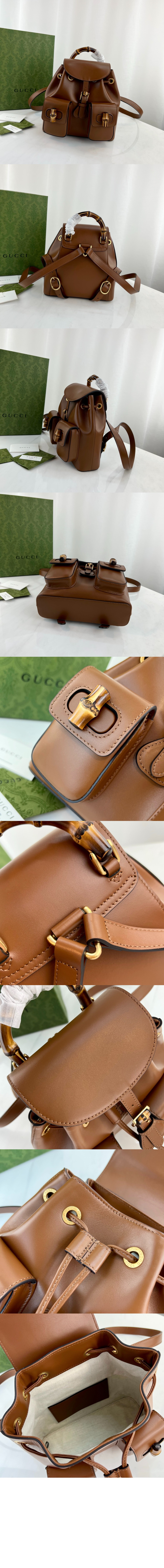 미러급레플리카사이트 | 명품레플리카 전문 쇼핑몰  | 퍼스트원 - 뱀부 백팩 702101 > 구찌