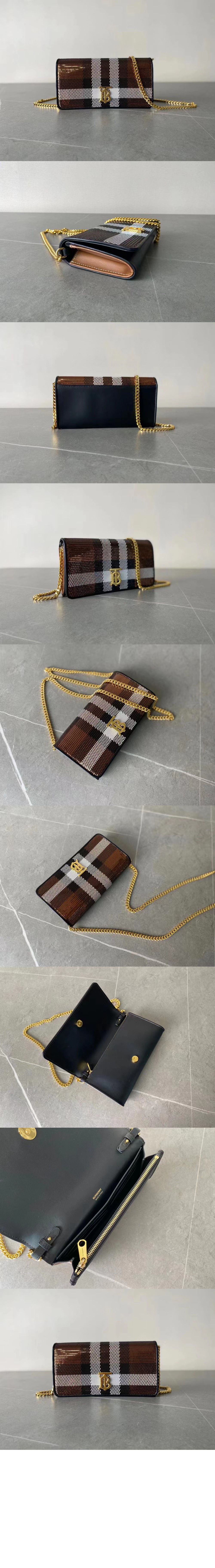 미러급레플리카사이트 | 명품레플리카 전문 쇼핑몰  | 퍼스트원 - 니트 체크 레더 스몰 롤라백 80508761 > 버버리