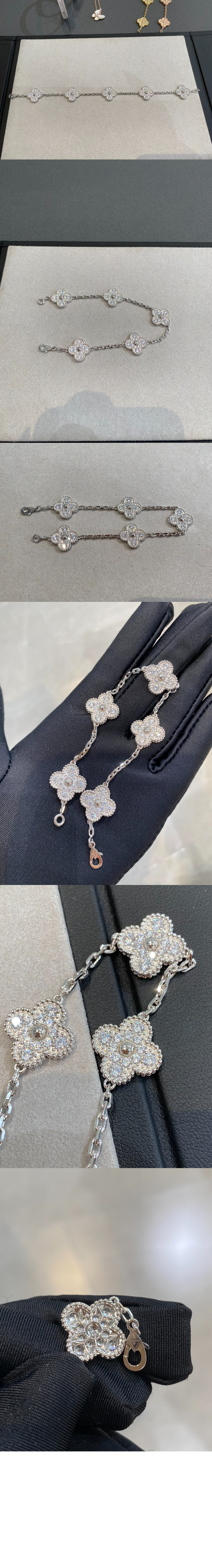 미러급레플리카사이트 | 명품레플리카 전문 쇼핑몰  | 퍼스트원 - 빈티지 알함브라 팔찌 41500 > 반클리프