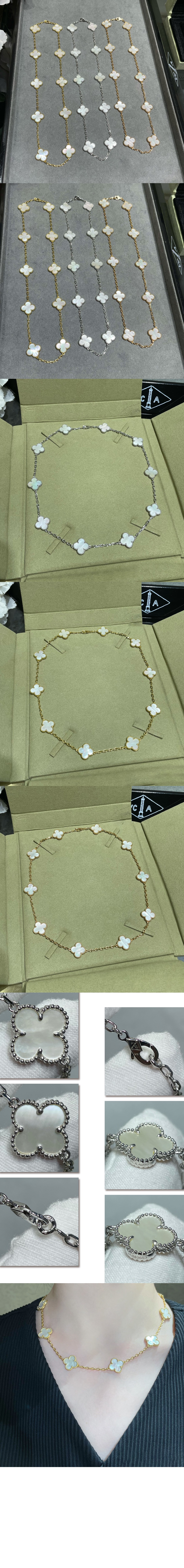 미러급레플리카사이트 | 명품레플리카 전문 쇼핑몰  | 퍼스트원 - 빈티지 알함브라 네크리스 48500 > 반클리프