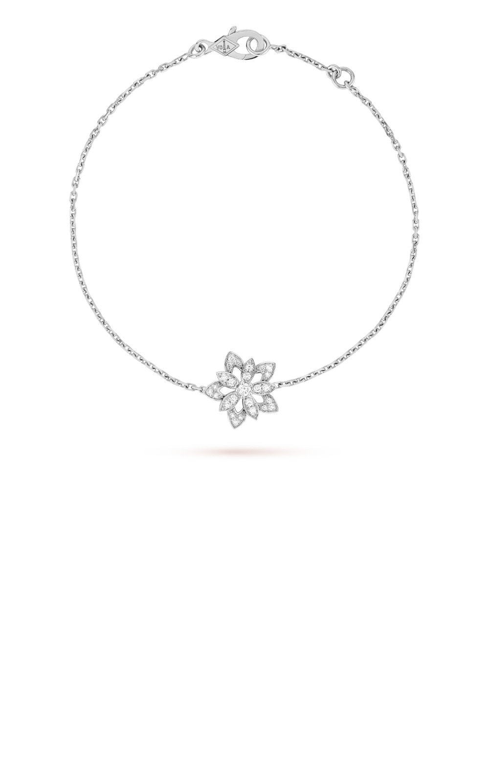 미러급레플리카사이트 | 명품레플리카 전문 쇼핑몰  | 퍼스트원 - 미니 모델 컷아웃 로터스 브레이슬릿 1AB00 > 반클리프