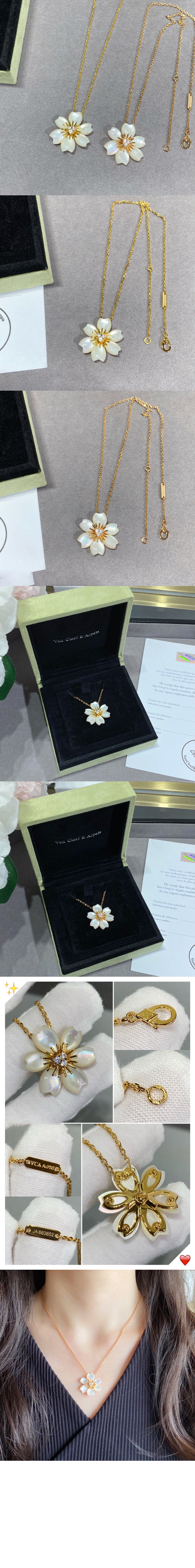 미러급레플리카사이트 | 명품레플리카 전문 쇼핑몰  | 퍼스트원 - 로즈 드 노엘 목걸이 7T000 > 반클리프