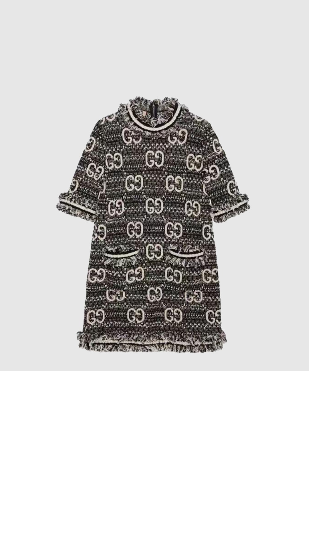 미러급레플리카사이트 | 명품레플리카 전문 쇼핑몰  | 퍼스트원 - 로고 프린트 원피스 > 구찌