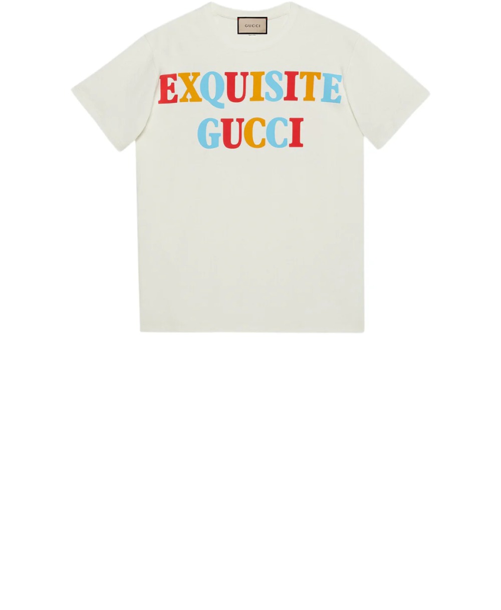 미러급레플리카사이트 | 명품레플리카 전문 쇼핑몰  | 퍼스트원 - 로고 프린트 반팔 > 구찌