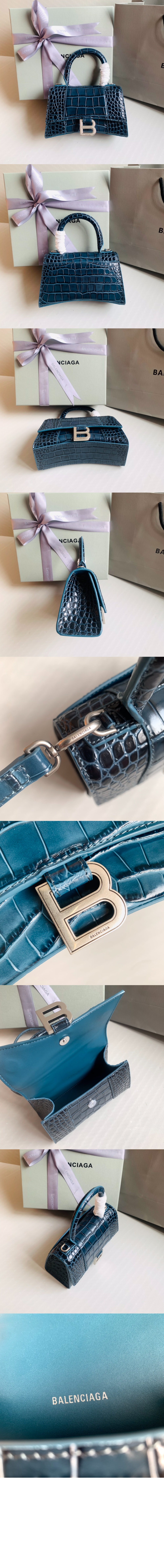 미러급레플리카사이트 | 명품레플리카 전문 쇼핑몰  | 퍼스트원 - 아워글래스 XS 크로커다일 엠보싱 핸드백592833 > 발렌시아가