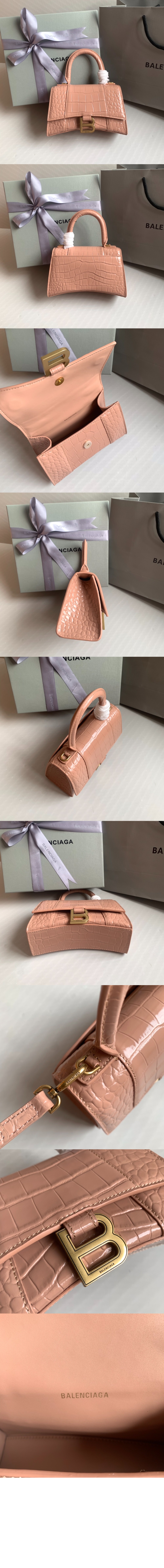 미러급레플리카사이트 | 명품레플리카 전문 쇼핑몰  | 퍼스트원 - 아워글래스 XS 크로커다일 엠보싱 핸드백 592833 > 발렌시아가