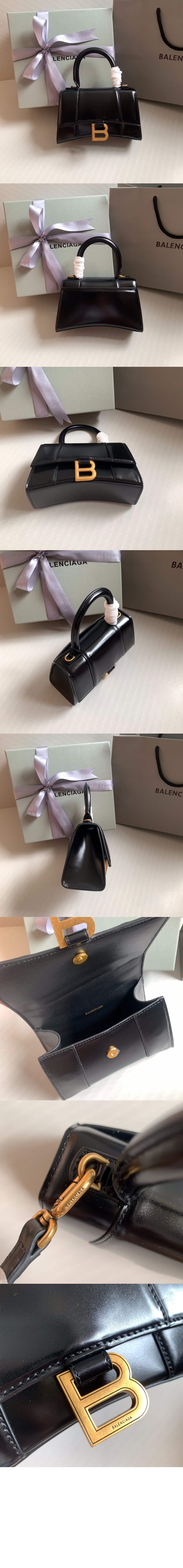 미러급레플리카사이트 | 명품레플리카 전문 쇼핑몰  | 퍼스트원 - 아워글래스 XS 박스 핸드백 592833 > 발렌시아가