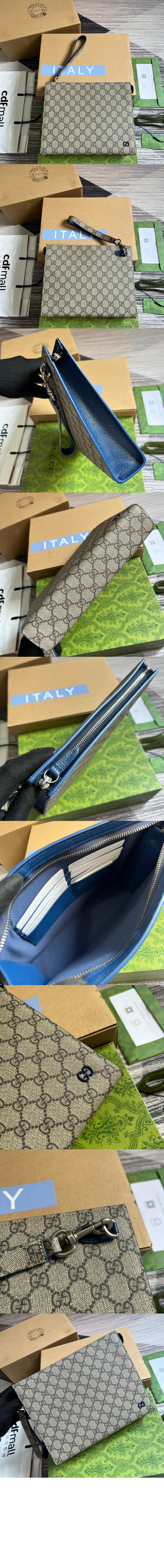 미러급레플리카사이트 | 명품레플리카 전문 쇼핑몰  | 퍼스트원 - GG 디테일 파우치 768255 > 구찌