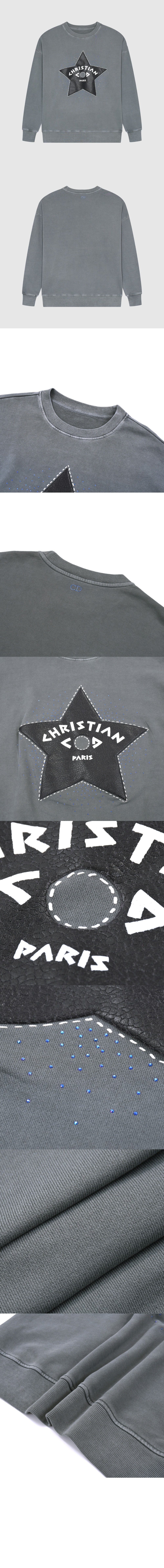 미러급레플리카사이트 | 명품레플리카 전문 쇼핑몰  | 퍼스트원 - 로고 프린트 긴팔 > 디올