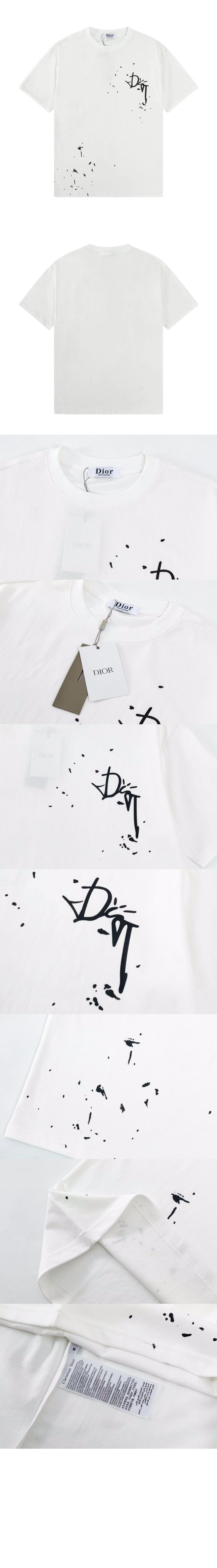 미러급레플리카사이트 | 명품레플리카 전문 쇼핑몰  | 퍼스트원 - 로고 프린트 반팔 > 디올